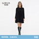 歌莉婭西裝套裝女秋季通勤穿搭大方得體兩件套1EDJAC330 50B灰黑色 XL