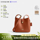 蔻馳（COACH）【品牌直供】奢侈品女包 HADLEY斜挎包 棕黃色CBH01生日禮物