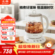 北鼎【無(wú)膠水】養生壺中藥壺多功能養生壺恒溫壺迷你玻璃煮茶器煮茶壺燒水壺1.5L K123本白色