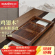 金灶（KAMJOVE）雞翅木茶具燒水壺一體全自動(dòng) 茶盤(pán)套裝茶臺電茶爐整套茶具K-185 單茶盤(pán)（不包含茶藝爐）