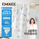 嫚熙（EMXEE）嬰兒浴巾新生兒純棉紗布浴巾寶寶兒童洗澡毛巾 雨夜童話(huà)105*105cm