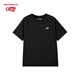 NEW BALANCE【涼感】童裝男女童夏季簡(jiǎn)約運動(dòng)速干短袖T恤ND7EG62023 黑色 170