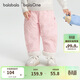 巴拉巴拉balaOne寶寶棉褲加絨保暖彎刀褲女童長(cháng)褲冬2025甜美208425108007