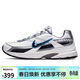 耐克NIKE 男子 跑步鞋 緩震 透氣 INITIATOR RUNNING SHOE 運動(dòng)鞋 394055-101白色42.5碼