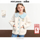MiniPeace太平鳥(niǎo)童裝冬新女童仿裘皮FBAEF4387 粉杏色 160cm