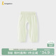 童泰（TONGTAI）嬰兒開(kāi)襠褲夏季純棉兒童褲子寶寶衣服男女童薄款長(cháng)褲綠色90cm
