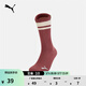 彪馬（PUMA）彈性撞色休閑針織中筒襪襪子男女款新款棉襪運動(dòng)襪947258 紅色-03 EU:43-46   規格:25-26