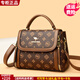 雪愛(ài)袋鼠品牌高端單肩包包女款50送媽媽2026新款30歲40女士斜挎包小包禮物 棕配咖【禮盒+禮袋+手包卡包】