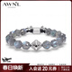 AWNL星際燈塔光譜石手鏈男手串小眾輕奢時(shí)尚百搭飾品送男友生日禮物 光譜石 XL 建議手圍17.5-19cm