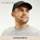 Tommy Hilfiger【禮物】26春夏新款男女潮流多色純棉金屬調節扣鴨舌棒球帽 黑色083 均碼 （57-58cm）