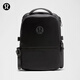lululemon丨New Crew 背包 拒水 LU9CLES 黑/石墨灰 O/S