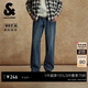 杰克·瓊斯（JACK&JONES） 男生2025年秋季款牛仔褲潮流時(shí)尚廓形褲子日常百搭長(cháng)褲225332109