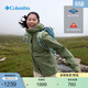 Columbia【張婧儀同款】哥倫比亞戶(hù)外女子抓絨內膽三合一防水沖鋒衣XR2855 397 軍綠色拼象牙白 L(165/88A)