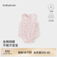 babylove嬰兒背心包屁衣夏季透氣網(wǎng)眼純棉三角哈衣男女寶寶清涼夏裝 夏日拼貼繪 73cm