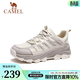駱駝（CAMEL）會(huì )員 運動(dòng)休閑鞋男女同款秋冬情侶戶(hù)外登山徒步鞋子會(huì )員會(huì )員會(huì )員 G24M342602 燕麥色【透網(wǎng)款】 女 38
