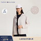 Tommy Hilfiger【防潑水】秋冬女裝戶(hù)外登山徒步輕薄連帽休閑運動(dòng)夾克外套 米白色AC0 S （推薦：100-115斤）