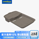 固特異（Goodyear）適用理想i6/i8無(wú)線(xiàn)充硅膠墊中控儲物盒前后排水杯架防護內飾配件 理想i6/i8 無(wú)線(xiàn)充防護墊 灰