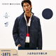 Tommy Hilfiger【防風(fēng)防水】秋冬男裝戶(hù)外露營(yíng)休閑運動(dòng)肌理感立領(lǐng)夾克外套