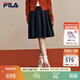 FILA 楊冪同款馬上起飛|斐樂(lè )官方女裝2026春季新年時(shí)尚短裙半身裙傘裙 正黑色-BK M 165/66A/M