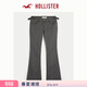 HOLLISTER美式經(jīng)典Y2K修身低腰微喇休閑褲25秋冬女裝356-5084 炭灰色 25 160/64A 0標準版