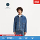Levi's李維斯匠心丹寧日本面料男士美式復古vintage寬松牛仔夾克 水洗藍 A7150-0004 L
