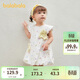 巴拉巴拉寶寶連衣裙嬰兒公主裙女童夏裝2025甜美可愛(ài)簡(jiǎn)約舒適208225111008