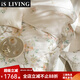iS LIVING120支長(cháng)絨棉四件套高品質(zhì)全棉貢緞床單被套四季磨毛A類(lèi)母嬰級家紡 依嵐 四季款-四件套 1.5米 床單款 （被套200*230cm）