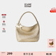 ECODAY包包女款中號編織包通勤托特包單肩手提婚包生日情侶禮物 My dear friend-B025X 香檳色 中號
