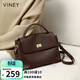 viney包包女包牛皮郵差包輕奢品牌斜挎手提包生日禮物高級感送女友老婆