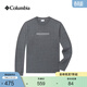 Columbia哥倫比亞戶(hù)外26春夏新男子時(shí)尚圓領(lǐng)長(cháng)袖運動(dòng)T恤YM6611 023 城市灰 L (180/100A)