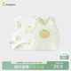 童泰（TONGTAI）寶寶半背背心夏季薄款純棉兒童護肚馬甲男童女童打底內衣綠色66cm