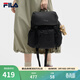 FILA斐樂(lè )情侶款男士女士背包夏季新品毛絨小熊雙肩包書(shū)包電腦包 正黑色-BK XS