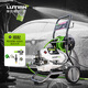 綠田（LUTIAN）雪豹p6pro家用洗車(chē)機感應電機清洗機洗車(chē)泵高壓水槍220V空調清洗 2000W 【推車(chē)PA版】Pa壺+轉接頭+梅花噴嘴【加50元升級】
