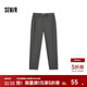 森馬（Semir）舒服褲|休閑褲男商務(wù)通勤風(fēng)小腳西褲秋冬季基礎純色長(cháng)褲力 褐灰20851 30