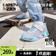 卡特兔兒童運動(dòng)鞋女童2026年春季寶寶燈鞋老爹鞋防滑透氣跑步鞋 藍白 27 內長(cháng)約17.5cm腳長(cháng)約16.1-16.7
