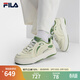 FILA 斐樂(lè )官方女鞋復古板鞋運動(dòng)鞋2025夏新款律動(dòng)鞋時(shí)尚休閑鞋小白鞋 螢石綠/林棲綠-FS 38.5