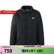 耐克（NIKE）男棉服25冬新款格紋翻領(lǐng)外套休閑保暖棉衣夾克 HV1378-010 XL