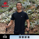 猛犸象（MAMMUT）男士戶(hù)外運動(dòng)柔軟舒適防曬速干T恤簡(jiǎn)約休閑百搭短袖 黑色印花 XL
