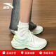 安踏毒刺丨運動(dòng)鞋跑步鞋女鞋輕便慢跑鞋女減震軟底中考體測訓練鞋子女 【毒刺5】象牙白/淺曦綠-10 38.5