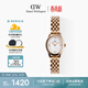 丹尼爾惠靈頓（DanielWellington）DW女士手表復古橢圓精致鏈條小眾輕奢腕表送女友生日禮物DW805