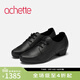 achette雅氏5RG2 簡(jiǎn)約正裝單鞋光面優(yōu)雅女鞋 14-黑色 37