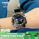 卡西歐（CASIO）【手表禮物】男表G-SHOCK鋼鐵金屬小鋼炮潮流運動(dòng)送男友電子手表 GM-110B-1A炫酷黑彩虹-人氣推薦