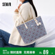 森馬（Semir）托特包櫻桃系列大容量女包時(shí)尚老花單肩包105124153023