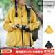 馬登女裝 山系戶(hù)外休閑多口袋連帽衣防風(fēng)套頭上衣美式夾克外套秋 姜黃色 M