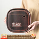 唐豐茶盤(pán)迷你小型家用竹制功夫茶托一人用茶臺新中式簡(jiǎn)約干泡盤(pán)瀝水盤(pán) 寶塔茶盤(pán)(小)