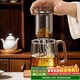 八千行茶杯茶水分離玻璃茶杯個(gè)人專(zhuān)用泡茶高端辦公室喝水杯子過(guò)濾茶器具