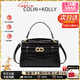 Colin Kolly 科林科莉奢侈包包女包2026新款單肩斜挎包輕奢38情人節生日禮物送女友老婆 CK-129黑色丨精美禮盒包裝【順豐特快空運】