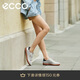 愛(ài)步（ECCO）小白鞋女 26年春季新款復古潮流薄底休閑板鞋 柔酷235803 銀色38