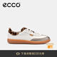 愛(ài)步（ECCO）休閑鞋女 26年新款春季時(shí)尚百搭板鞋德訓鞋 柔酷11號235813 暖米棕/白色/駝色（牛皮革）23581361581 39 （尺碼偏大，建議拍小一碼）