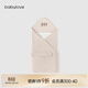 babylove新生兒包被純棉春秋寶寶包單抱毯產(chǎn)房包巾嬰兒防驚跳抱被 無(wú)染彩棕 90x90cm